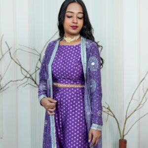 Violet Co-ord Set Chandani