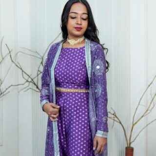 Violet Co-ord Set Chandani