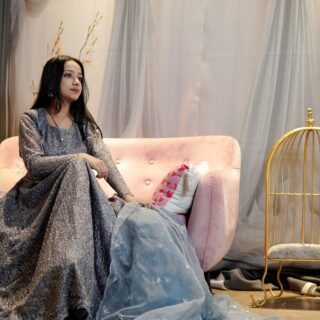 Moonlit Mist Gown