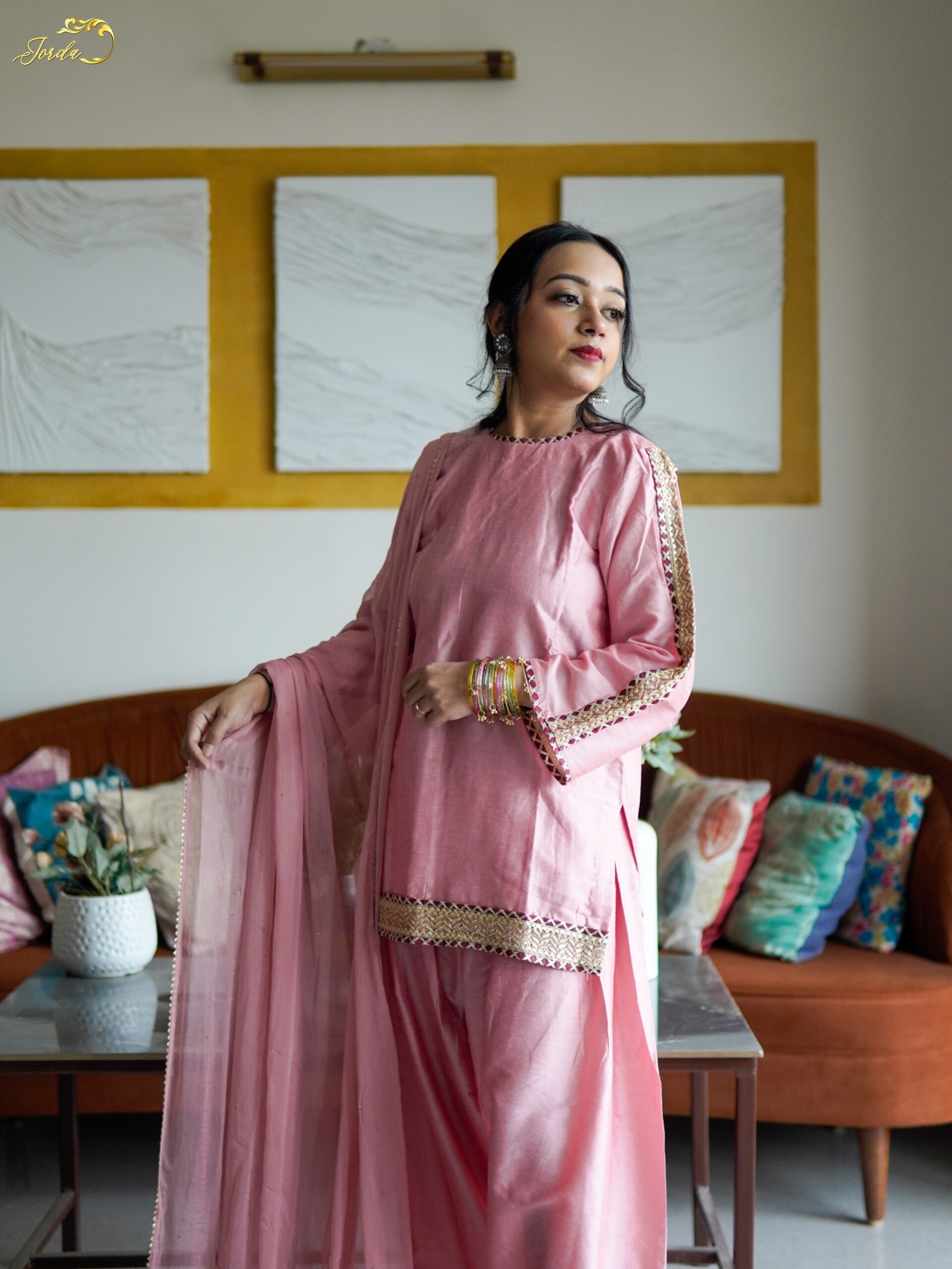 Noorani Blush Farshi Suit