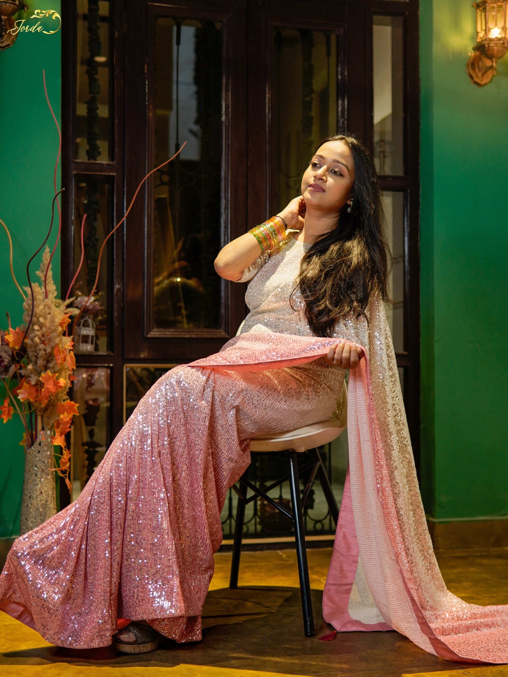 Rosette Royale Saree - Image 4